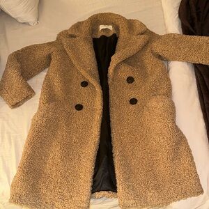 Zara coat beige